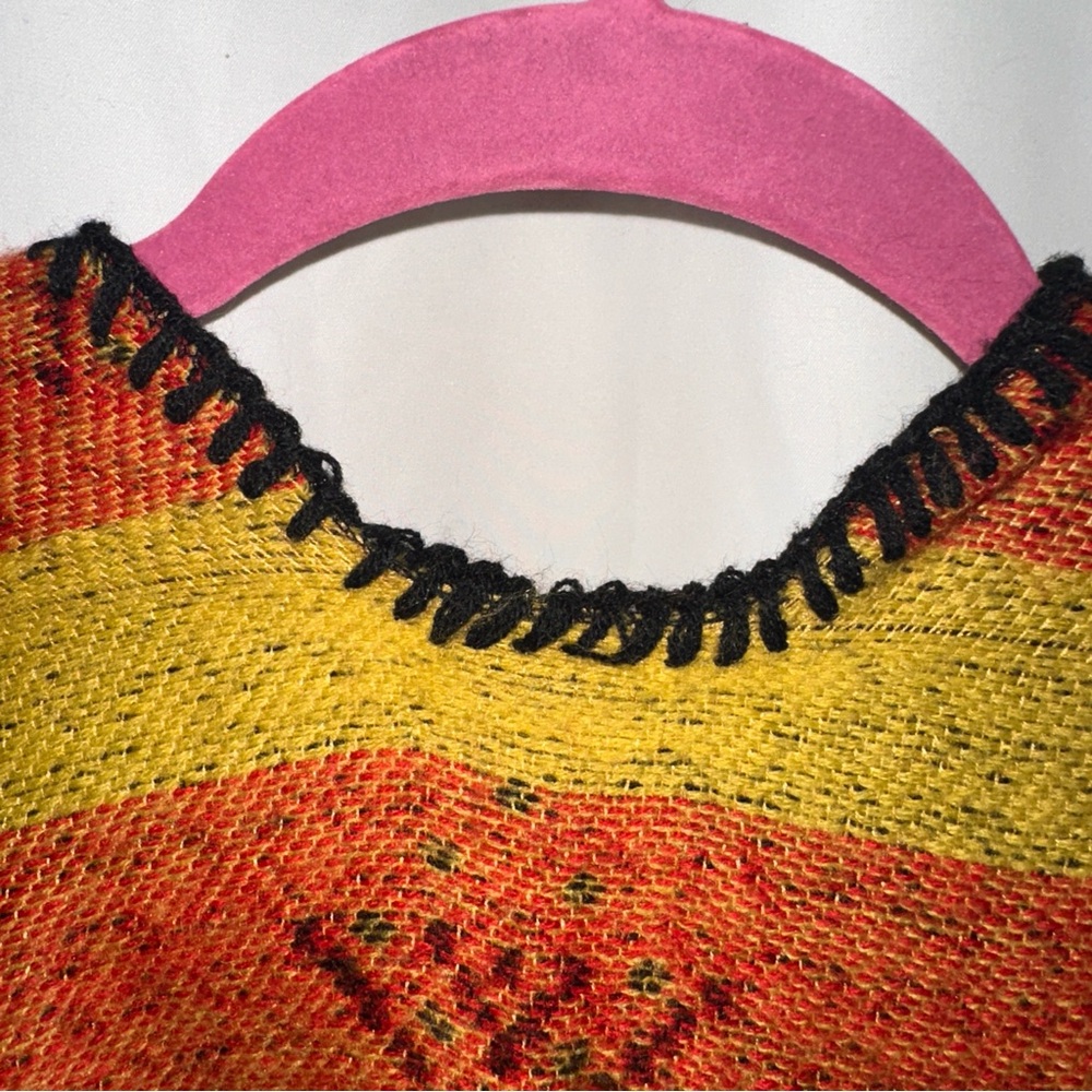 Aztec Multicolor Geometric Pattern Reversible Wom… - image 9